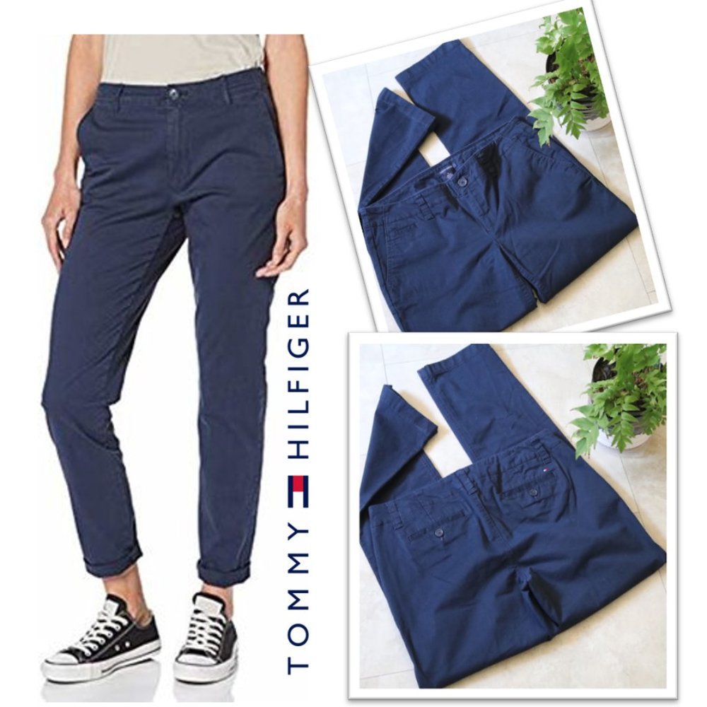 Tommy Hilfiger Straight Leg Chino Trousers